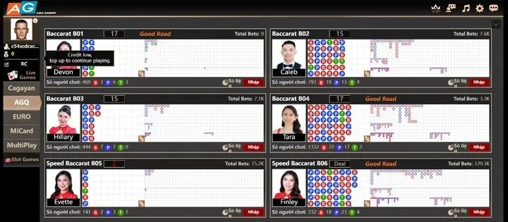 Lợi ích khi chơi game tại AG Casino C54