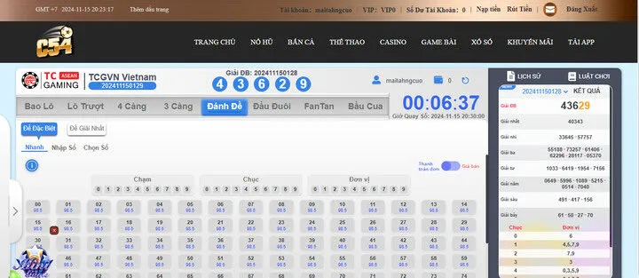 Kinh nghiệm đánh Lô đề C54 luôn thắng